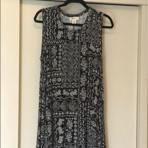 Petite XL scoop neck swing dress